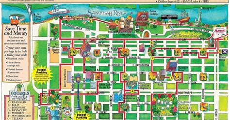 map of savannah restaurants downtown.